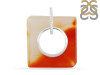 Montana Agate Donut Pendant-SP MTAA-1-94