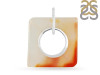 Montana Agate Donut Pendant-SP MTAA-1-95