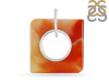Montana Agate Donut Pendant-SP MTAA-1-96