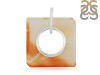 Montana Agate Donut Pendant-SP MTAA-1-97