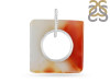 Montana Agate Donut Pendant-SP MTAA-1-98