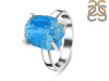 Neon Apatite Rough Adjustable Ring-ADJ-R NAR-2-109