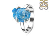 Neon Apatite Rough Adjustable Ring-ADJ-R NAR-2-111