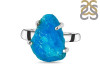 Neon Apatite Rough Adjustable Ring-ADJ-R NAR-2-114