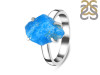 Neon Apatite Rough Adjustable Ring-ADJ-R NAR-2-117