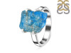 Neon Apatite Rough Adjustable Ring-ADJ-R NAR-2-129