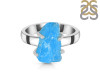 Neon Apatite Rough Ring-R-Size-6 NAR-2-156
