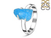 Neon Apatite Rough Ring-R-Size-6 NAR-2-156