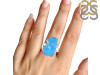 Neon Apatite Rough Ring-R-Size-6 NAR-2-156