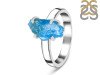 Neon Apatite Rough Ring-R-Size-10 NAR-2-158
