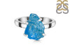 Neon Apatite Rough Ring-R-Size-7 NAR-2-161