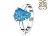 Neon Apatite Rough Ring-R-Size-7 NAR-2-161