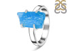 Neon Apatite Rough Ring-R-Size-7 NAR-2-162