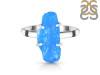 Neon Apatite Rough Ring-R-Size-8 NAR-2-164