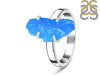 Neon Apatite Rough Ring-R-Size-8 NAR-2-164