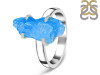 Neon Apatite Rough Ring-R-Size-7 NAR-2-165