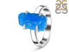 Neon Apatite Rough Ring-R-Size-7 NAR-2-167