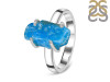 Neon Apatite Rough Ring-R-Size-7 NAR-2-170