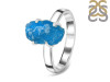 Neon Apatite Rough Ring-R-Size-9 NAR-2-172