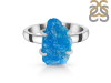 Neon Apatite Rough Ring-R-Size-9 NAR-2-176
