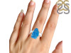 Neon Apatite Rough Ring-R-Size-9 NAR-2-176