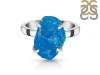 Neon Apatite Rough Ring-R-Size-9 NAR-2-177