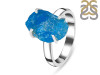 Neon Apatite Rough Ring-R-Size-9 NAR-2-177