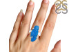 Neon Apatite Rough Ring-R-Size-5 NAR-2-178