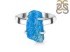 Neon Apatite Rough Ring-R-Size-6 NAR-2-182