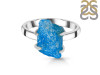 Neon Apatite Rough Ring-R-Size-9 NAR-2-185