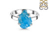 Neon Apatite Rough Ring-R-Size-7 NAR-2-188