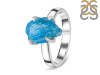 Neon Apatite Rough Ring-R-Size-7 NAR-2-188