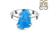 Neon Apatite Rough Ring-R-Size-6 NAR-2-189