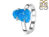Neon Apatite Rough Ring-R-Size-6 NAR-2-189