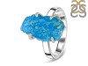 Neon Apatite Rough Ring-R-Size-6 NAR-2-190