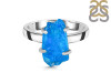 Neon Apatite Rough Ring-R-Size-7 NAR-2-191