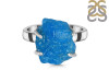 Neon Apatite Rough Ring-R-Size-7 NAR-2-194