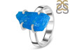 Neon Apatite Rough Ring-R-Size-5 NAR-2-196