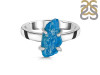 Neon Apatite Rough Ring-R-Size-8 NAR-2-197