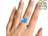 Neon Apatite Rough Ring-R-Size-6 NAR-2-203