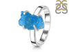Neon Apatite Rough Ring-R-Size-8 NAR-2-205