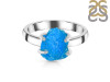 Neon Apatite Rough Ring-R-Size-8 NAR-2-207