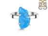 Neon Apatite Rough Ring-R-Size-7 NAR-2-212