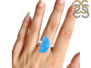 Neon Apatite Rough Ring-R-Size-7 NAR-2-212