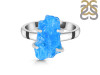 Neon Apatite Rough Ring-R-Size-8 NAR-2-213