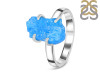 Neon Apatite Rough Ring-R-Size-8 NAR-2-213