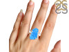 Neon Apatite Rough Ring-R-Size-8 NAR-2-213