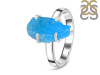 Neon Apatite Rough Ring-R-Size-8 NAR-2-217