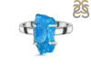 Neon Apatite Rough Ring-R-Size-10 NAR-2-219