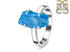 Neon Apatite Rough Ring-R-Size-10 NAR-2-219